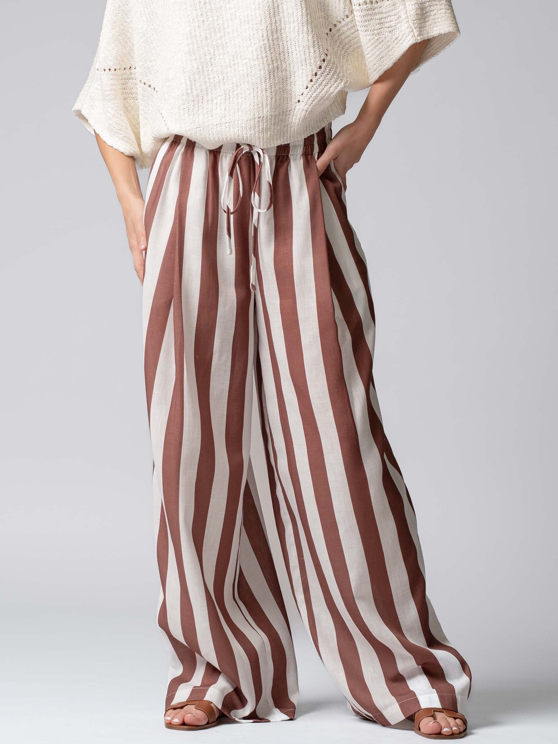 Air Flow Linen Blend Pants