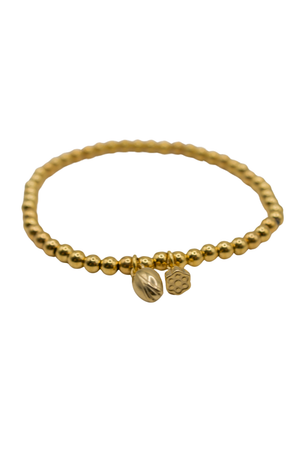 18K Jessica Beaded Bracelet