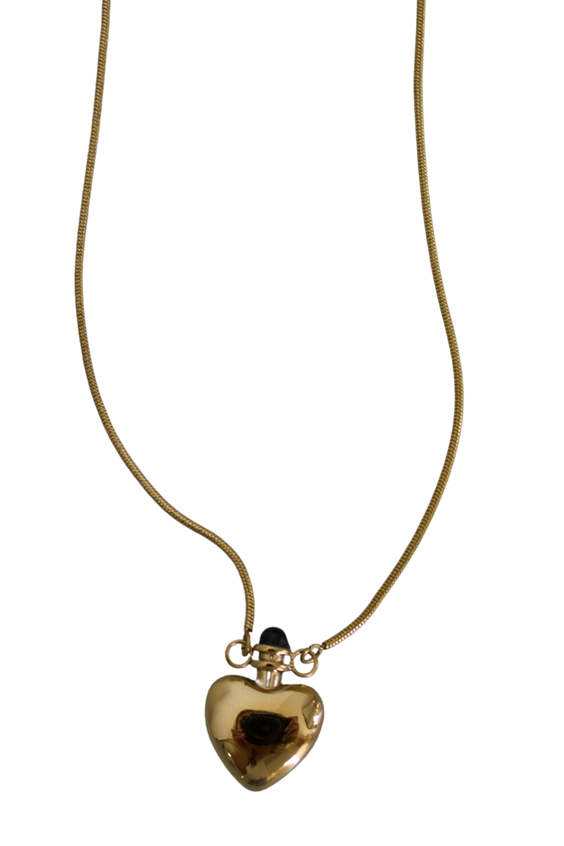 18K Gemma Heart Necklace