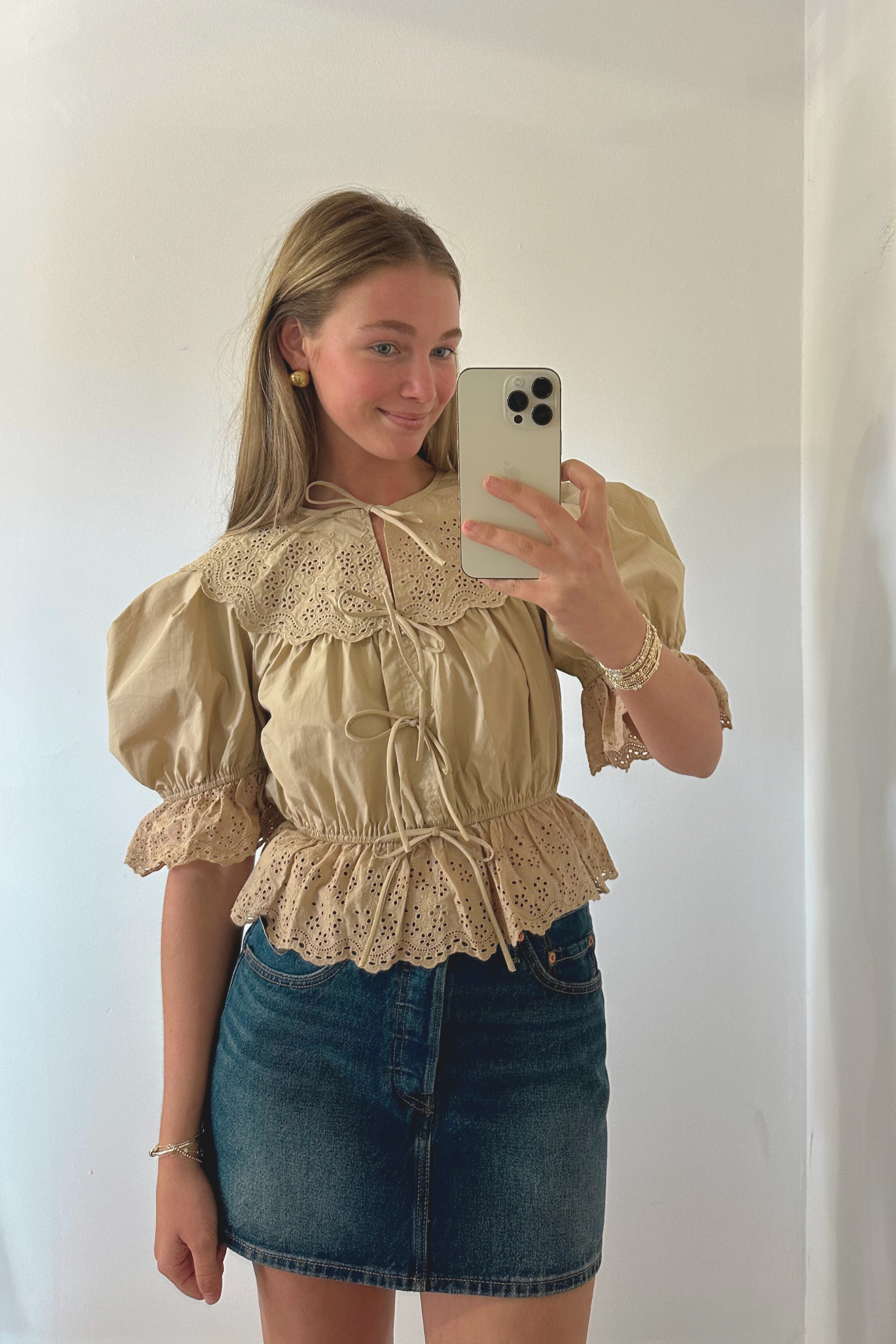 Emi Blouse - Natural