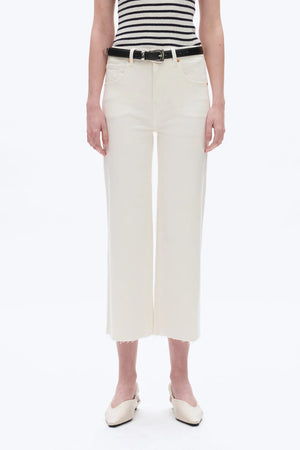 High Rise Wide Leg Denim Jeans