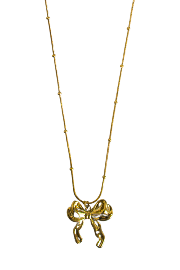 18K Kaylee Bow Necklace