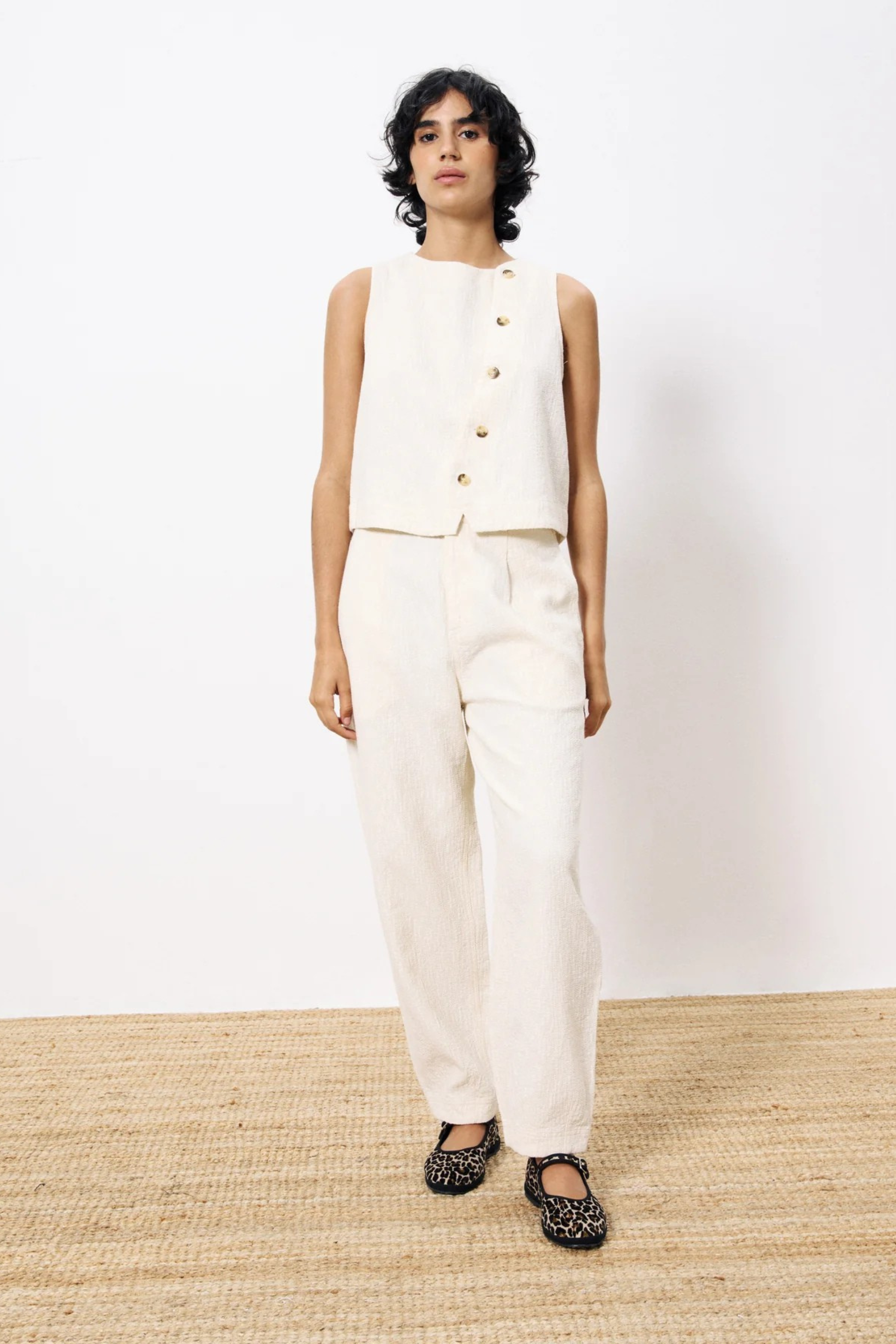 FRNCH Pepita Trousers