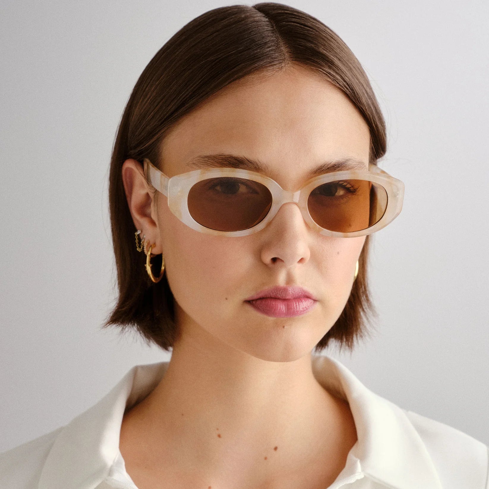 Affinity Sunglasses - Yellow Marble