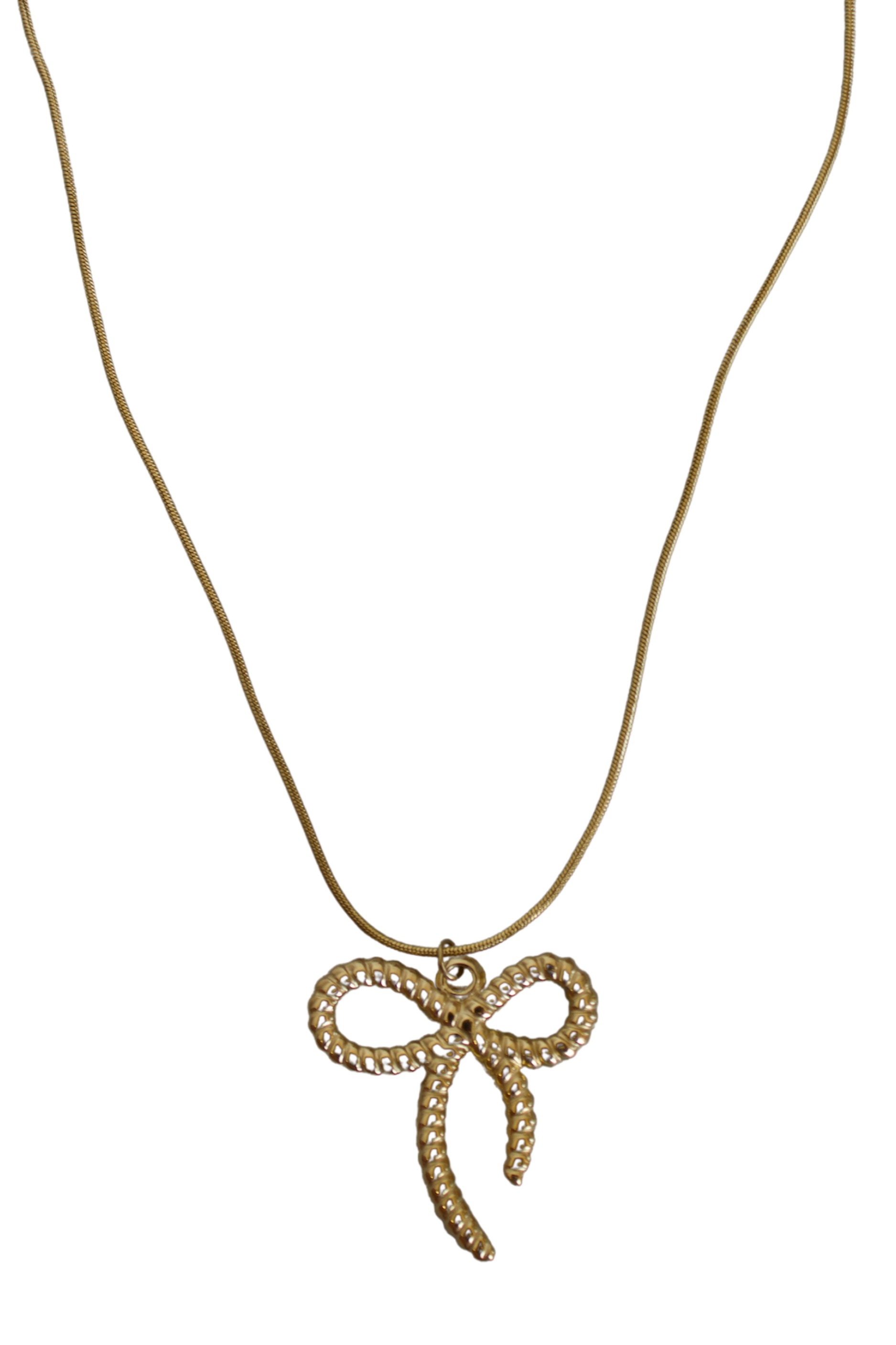 18K Ariella Bow Necklace