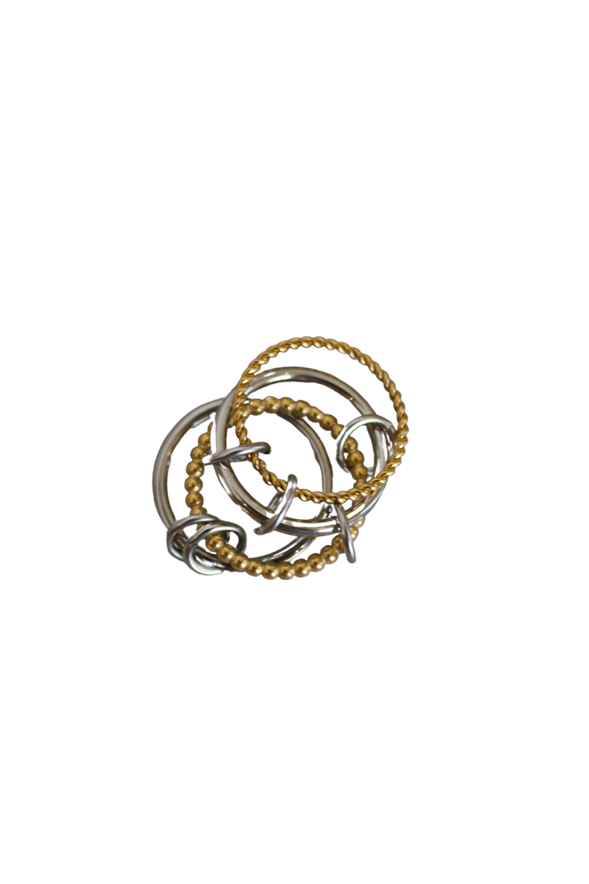 18K Chloe Stacked Ring