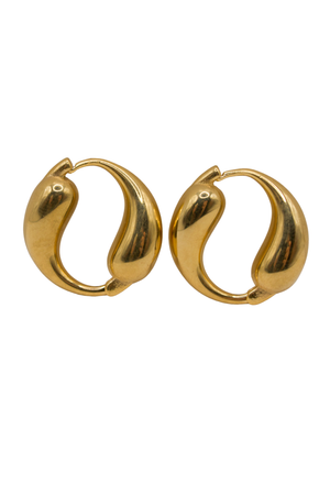 18K Alice Hoop Earrings