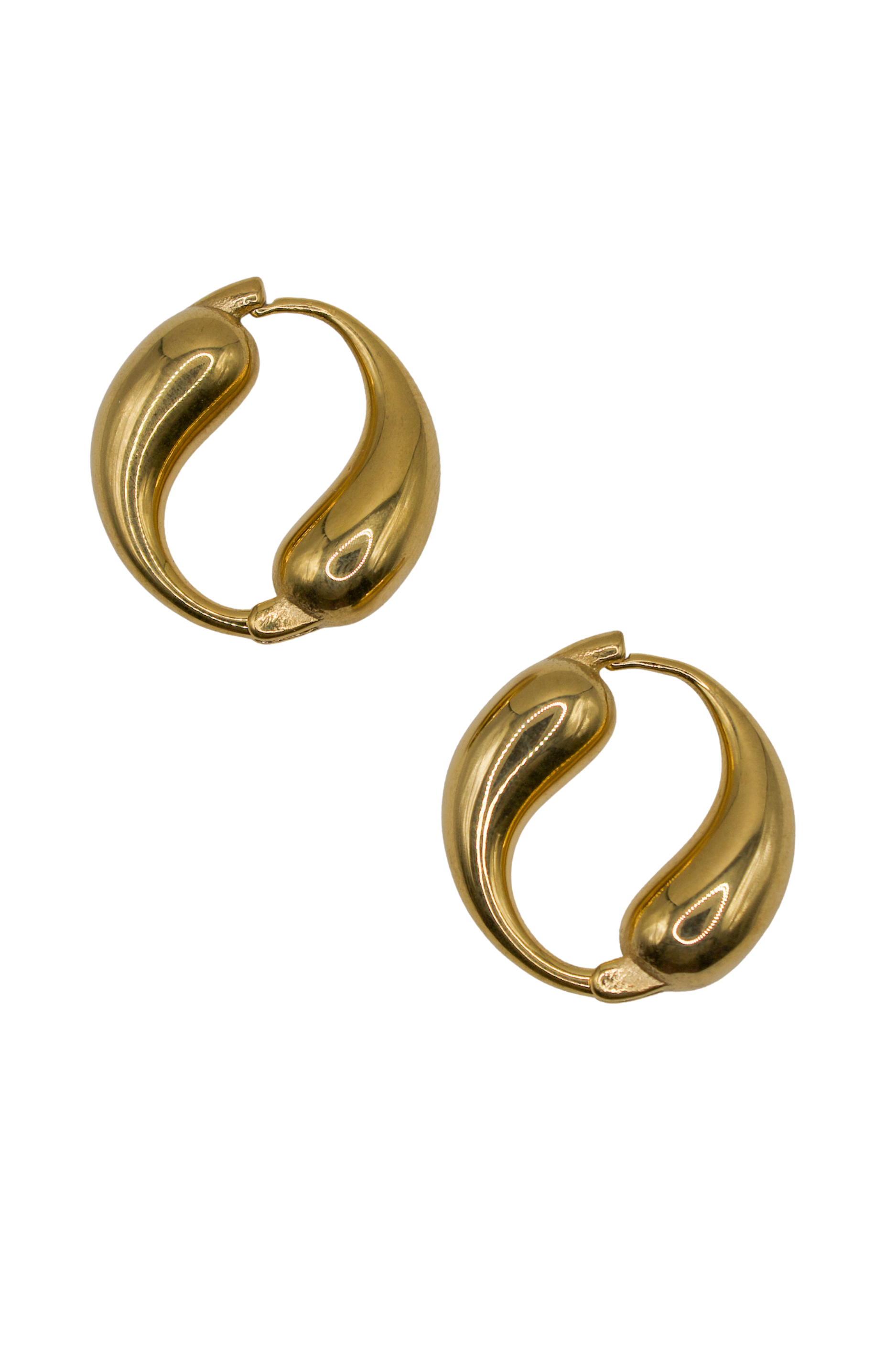 18K Alice Hoop Earrings