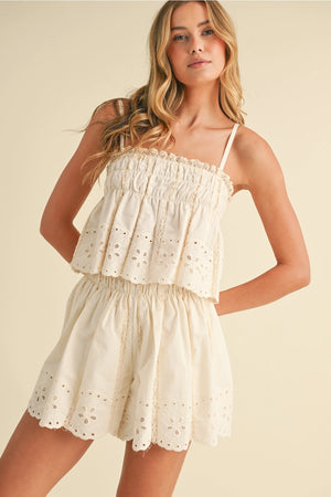Embroidered Lace Set