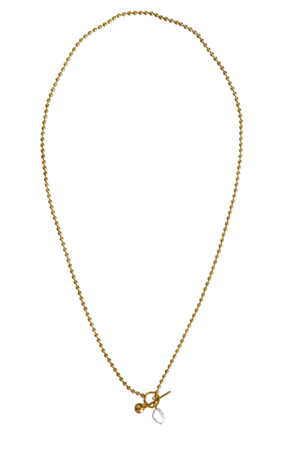 18K Brianna Pearl Necklace