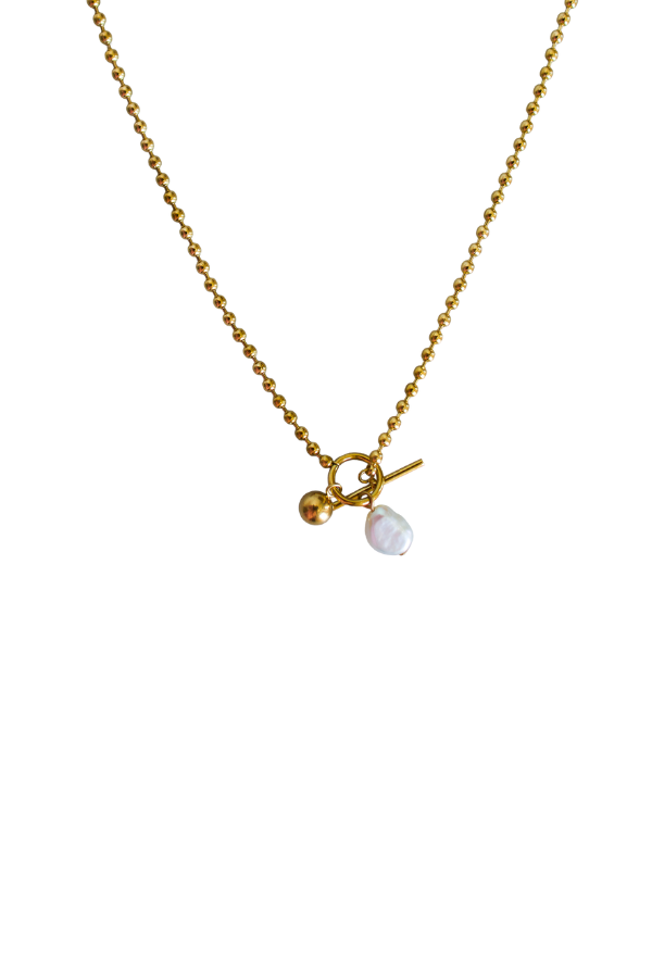 18K Brianna Pearl Necklace