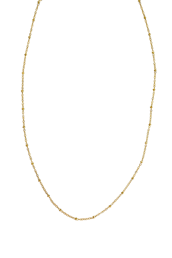 18K Adelyn Dainty Chain Necklace