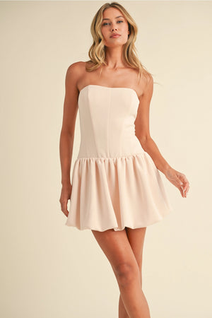Lace Up Bubble Romper