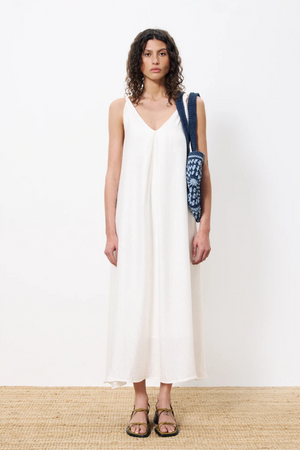 FRNCH Lauria Dress - White