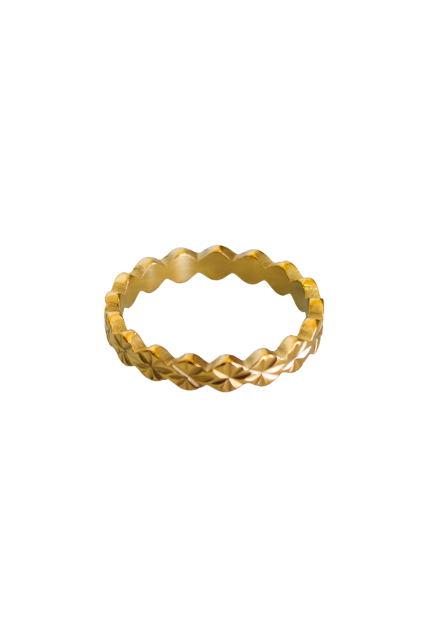 18K Zoey Star Ring