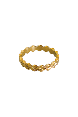 18K Zoey Star Ring