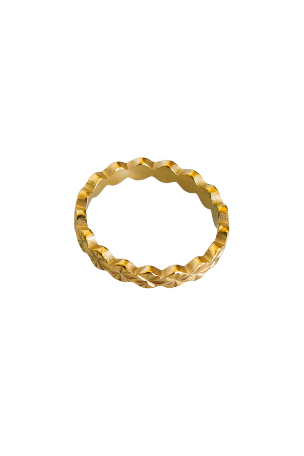 18K Zoey Star Ring