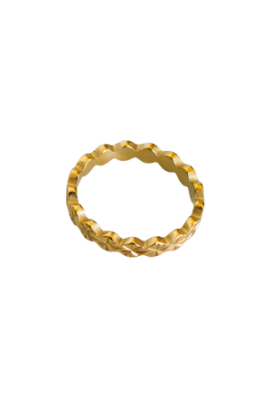 18K Zoey Star Ring