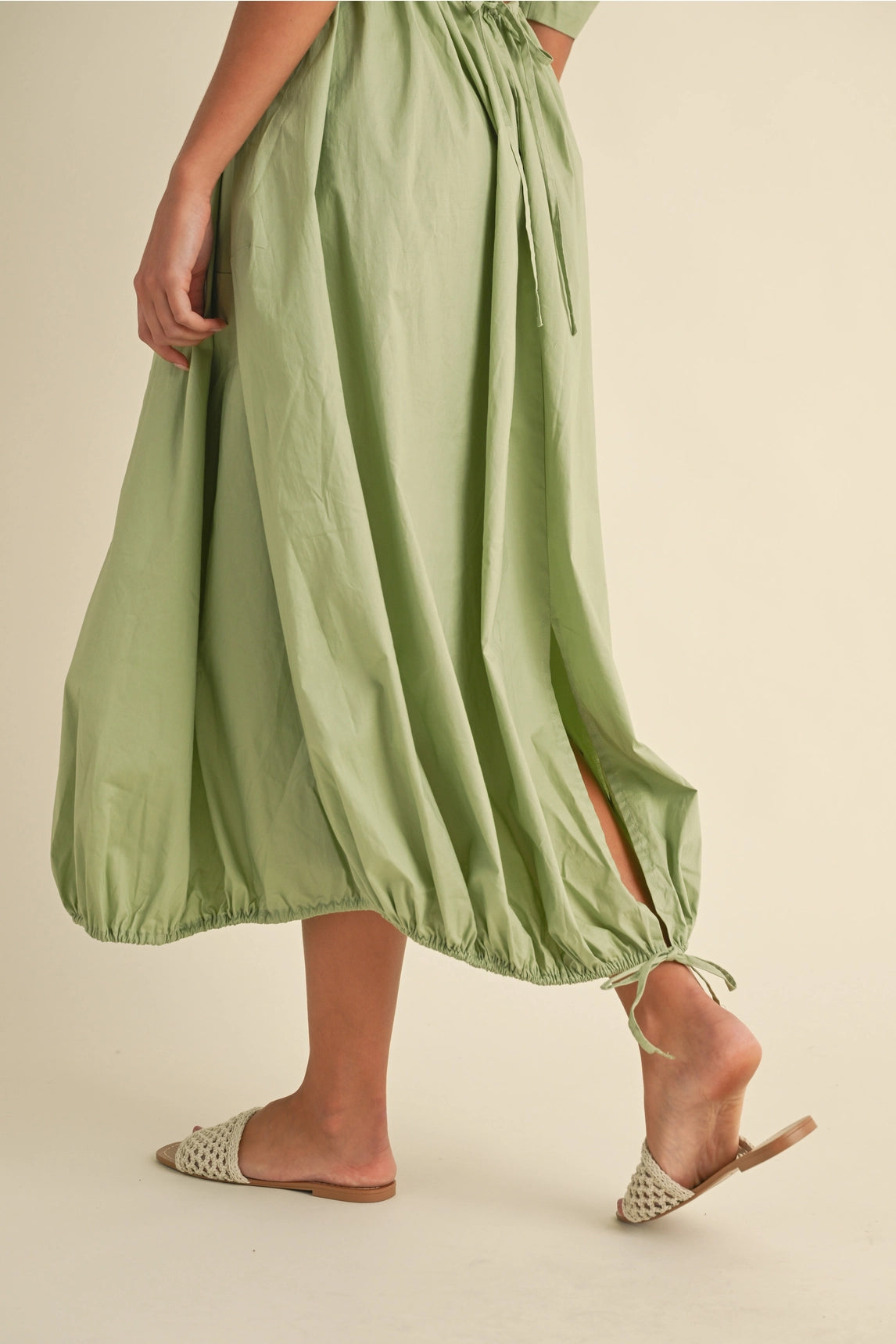 Camila Midi Dress - Sage