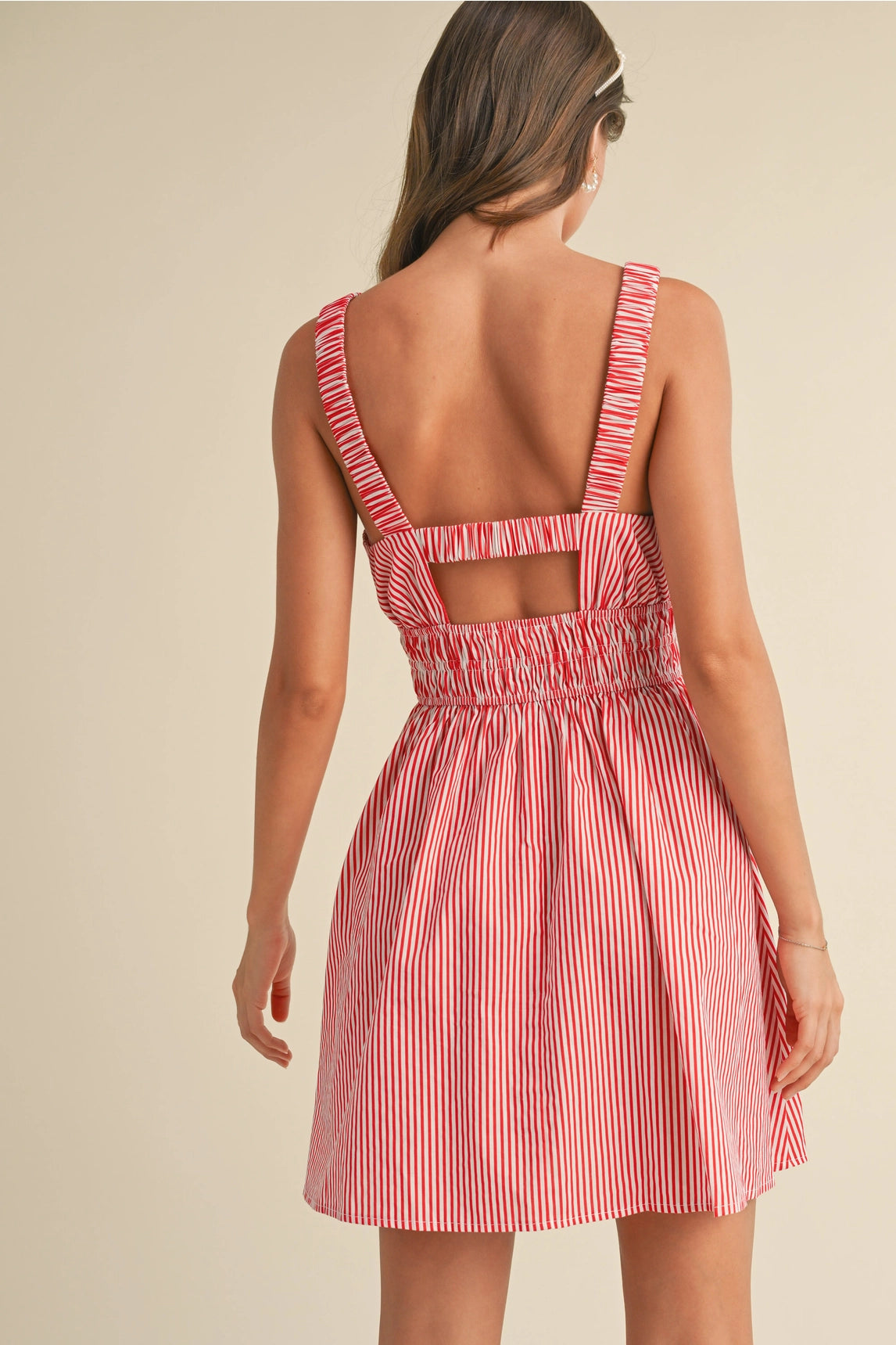 Emily Striped Mini Dress