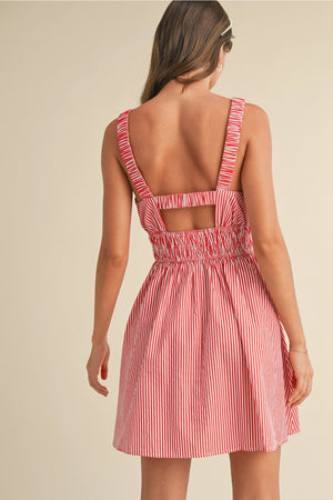 Emily Striped Mini Dress