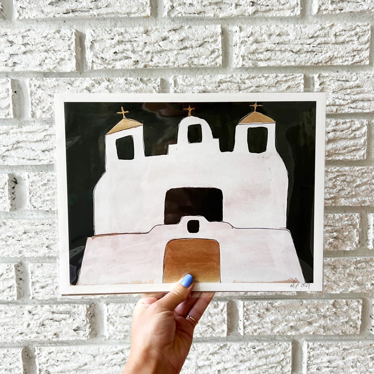 Santa Fe Mission Print