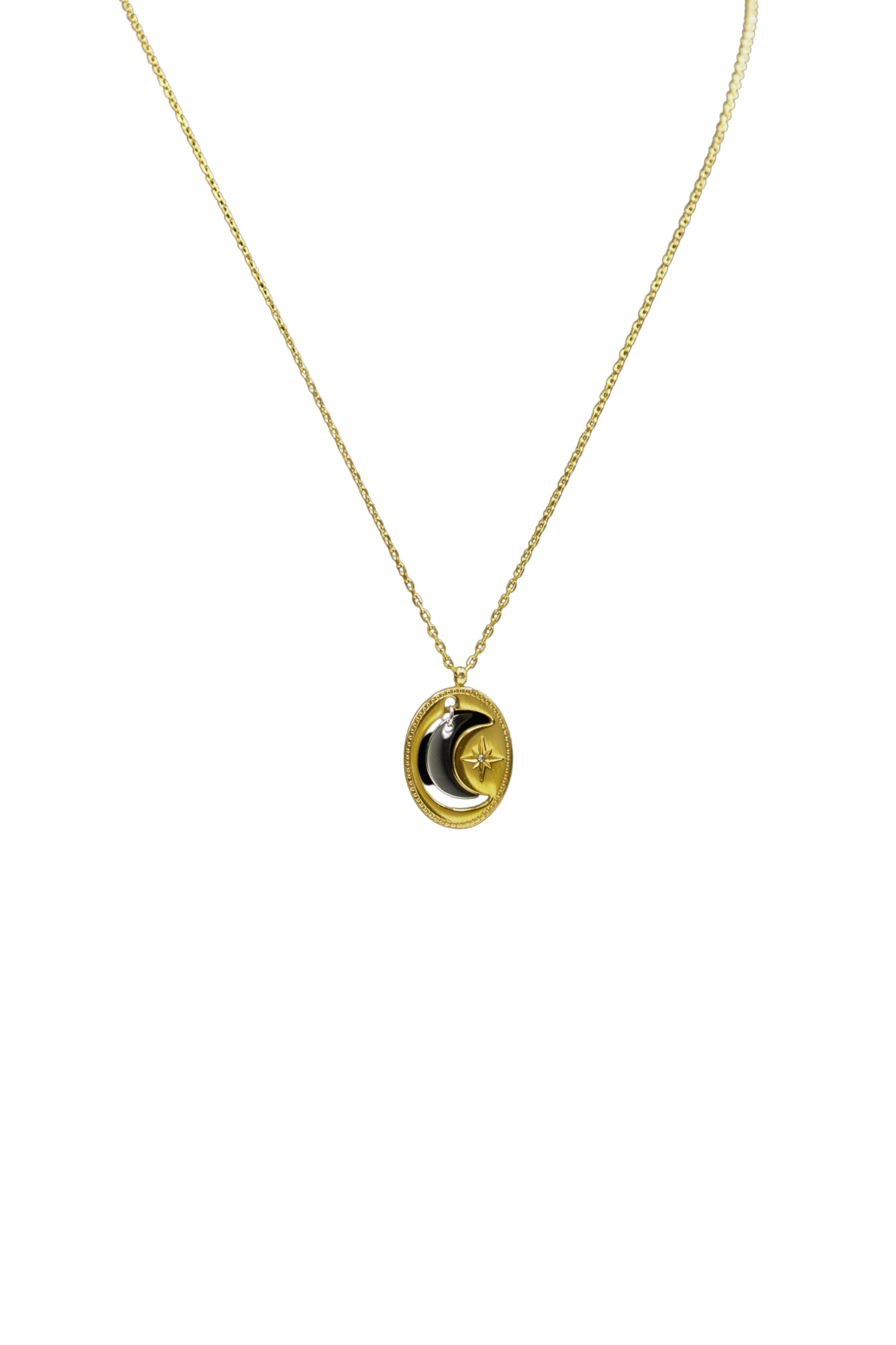 18K Summer Moon Necklace