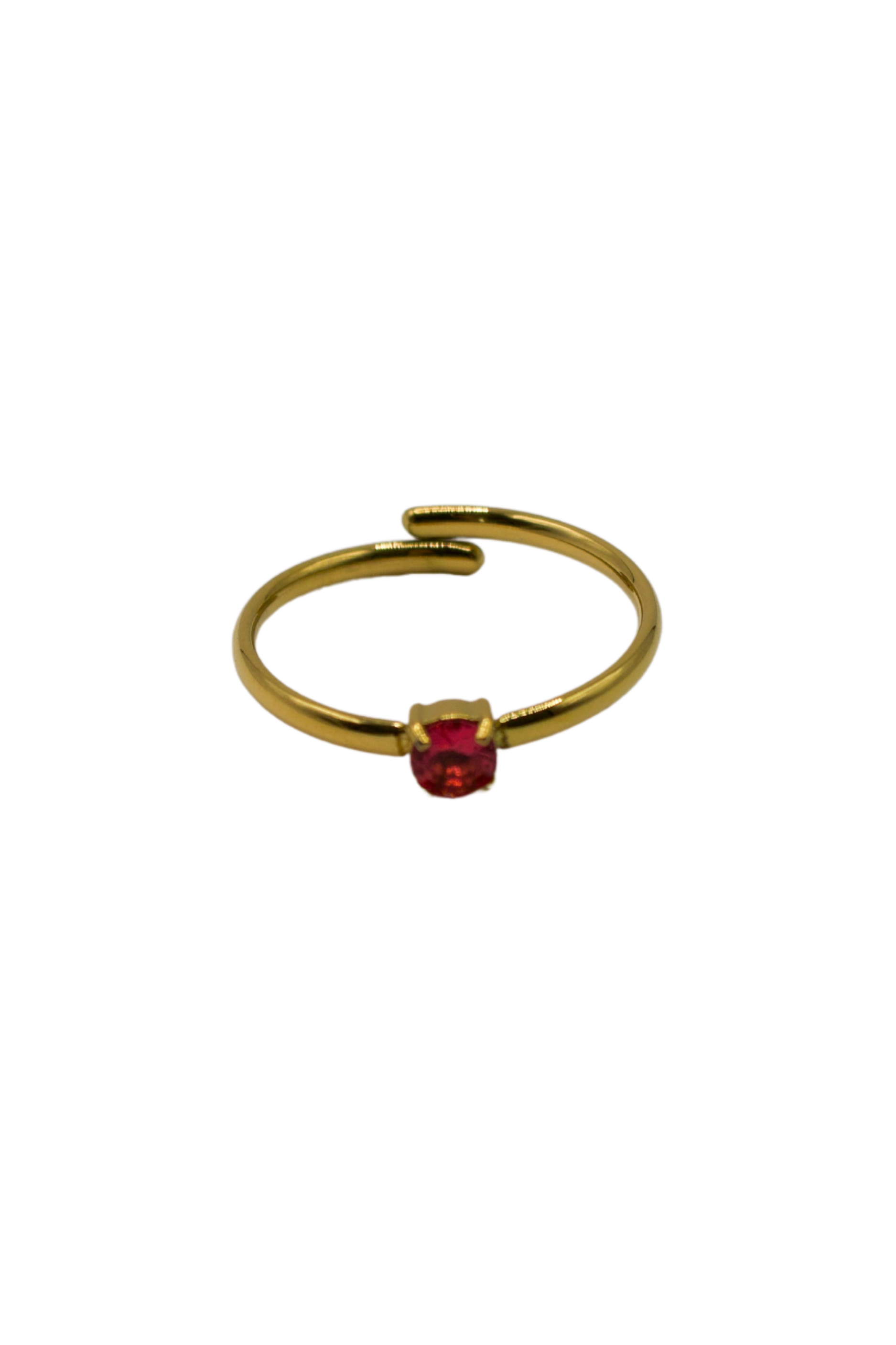 18K Audrey Dainty Diamond Ring