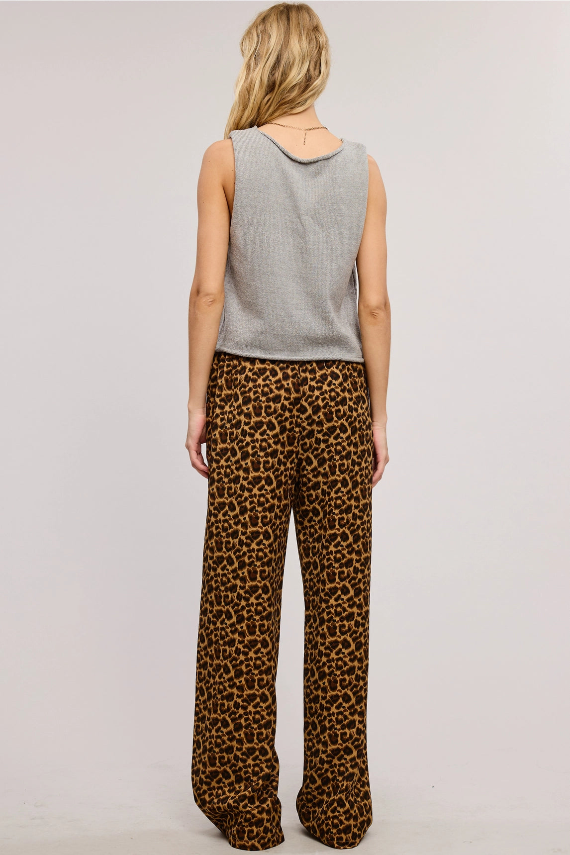 Leopard Print Boxer Pants