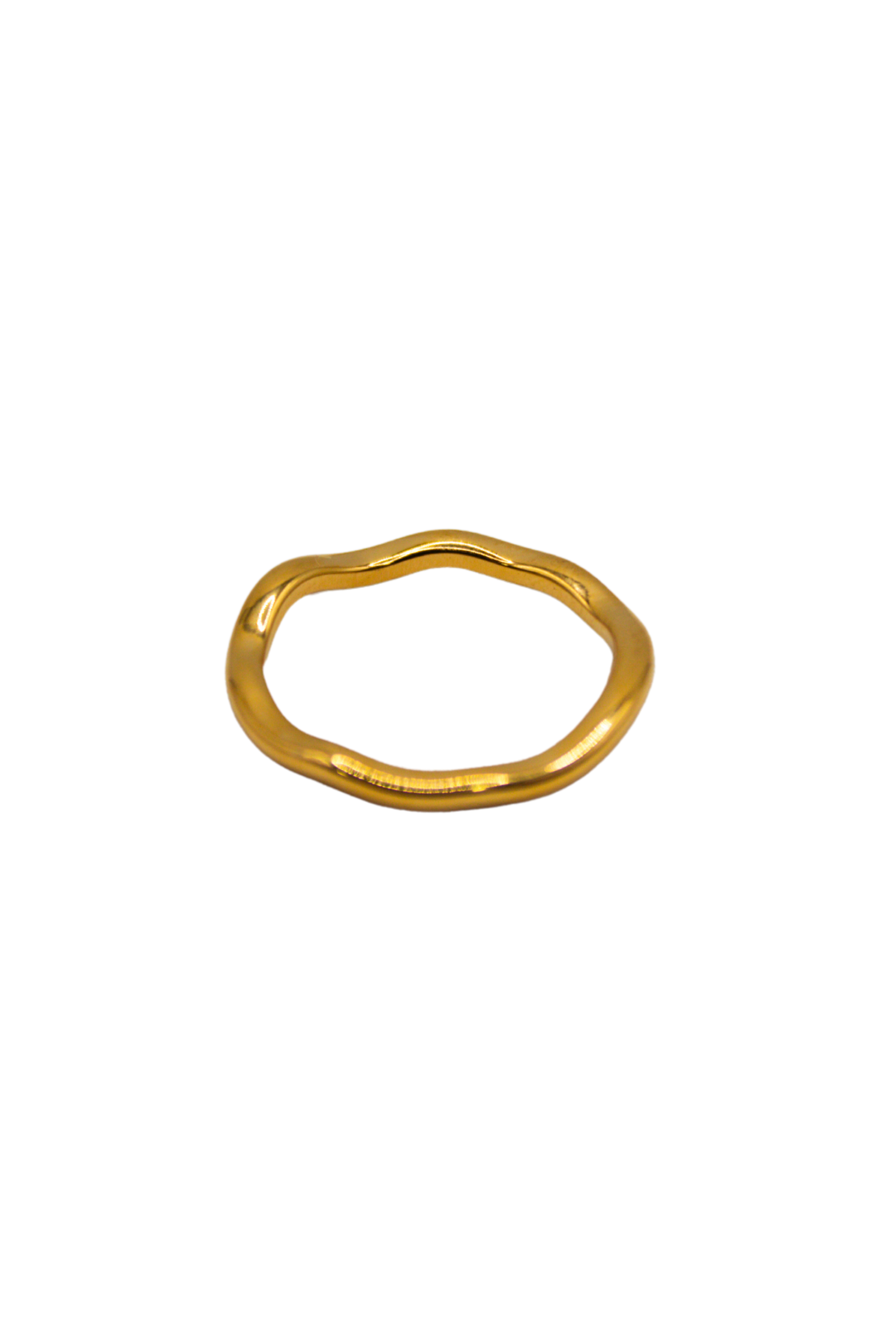 18K Nia Wavy Gold Ring