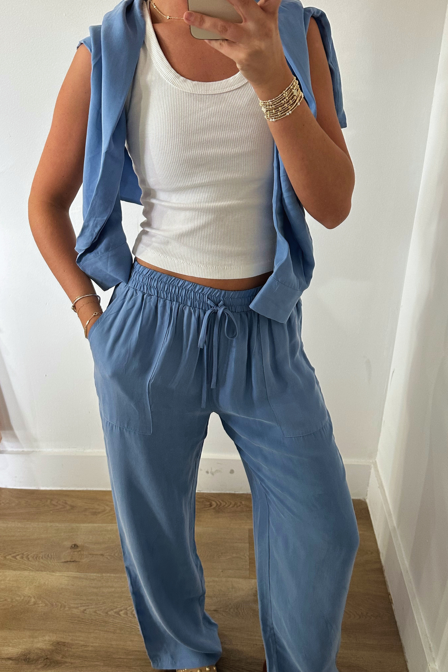 Grady Relaxed Pant - Periwinkle