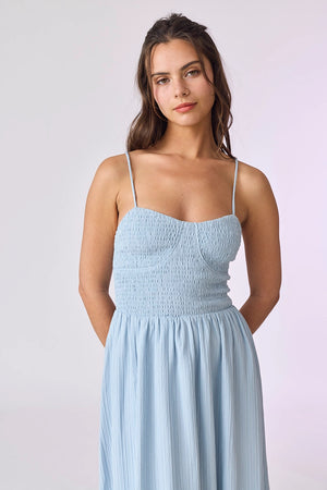 Kylie Smocked Maxi Dress