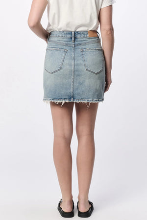 Quinn Denim Mini Skirt - Blue