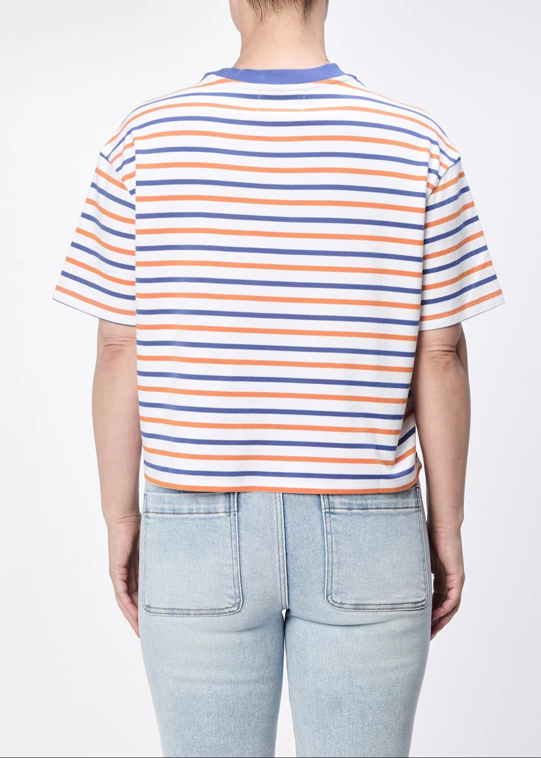 Maddox Tee - Dazzling Stripe