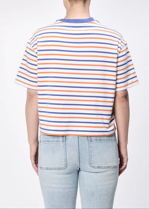 Maddox Tee - Dazzling Stripe