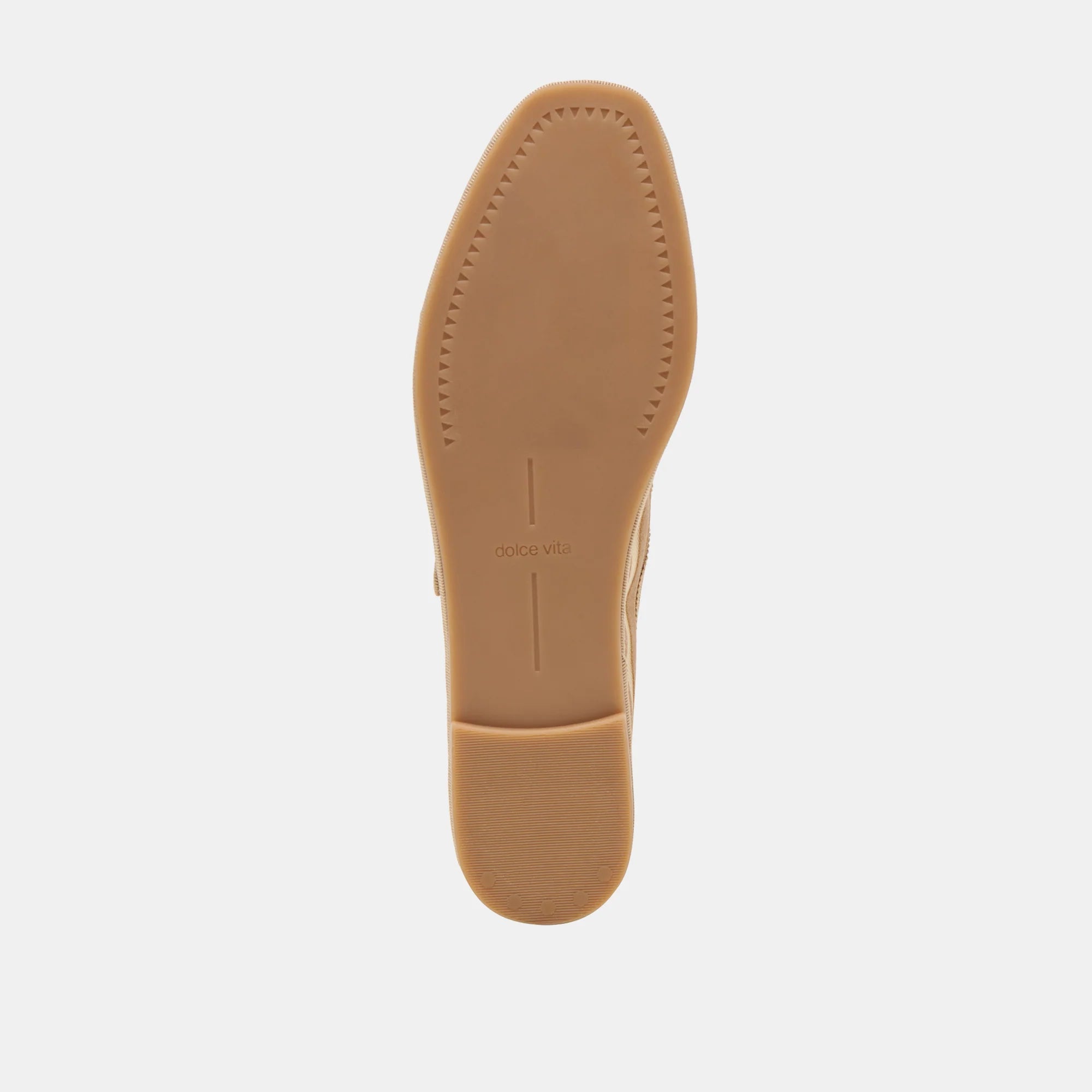 Dolce Vita Tameka Ballet Flats - Tan Stripe Mesh