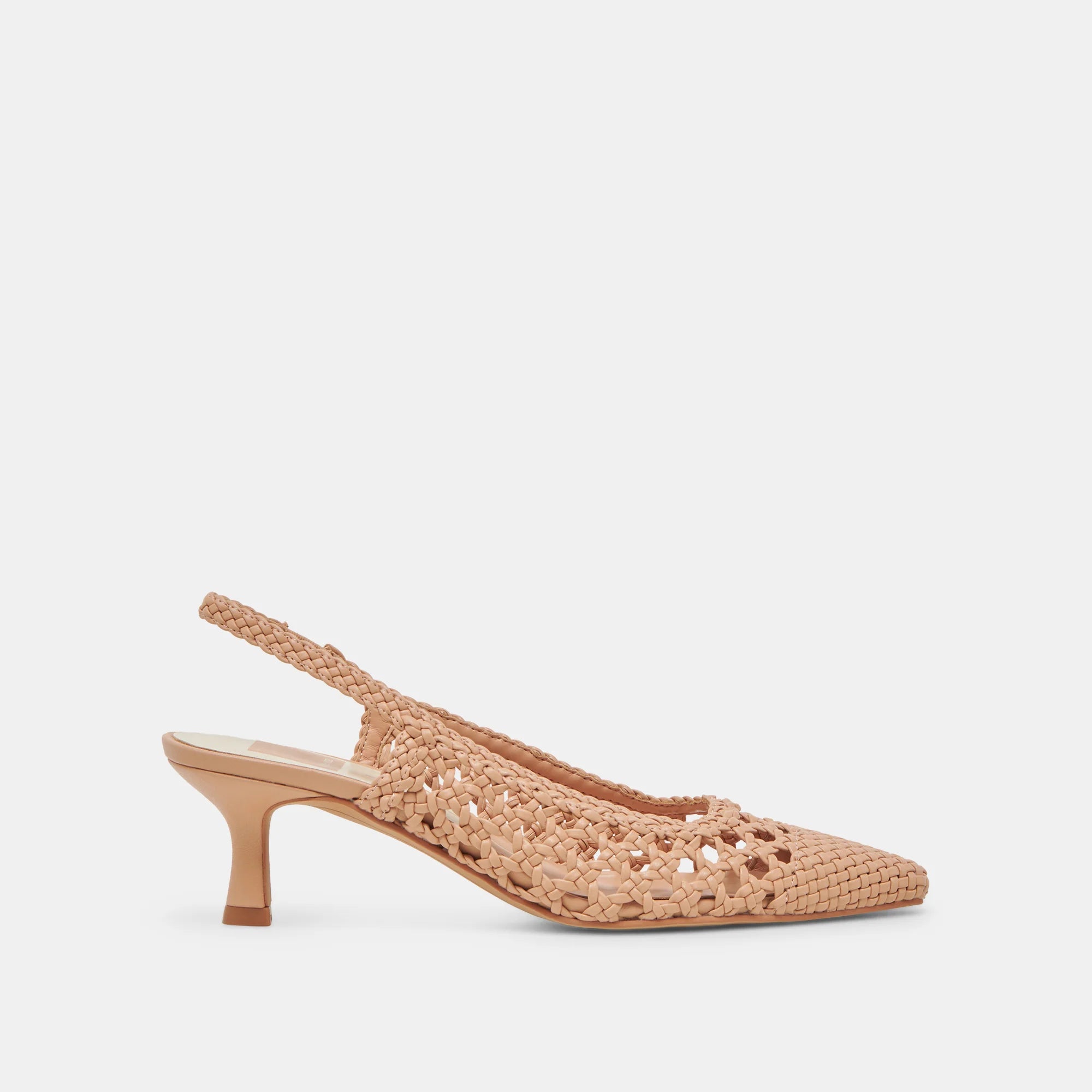 Dolce Vita Olympa Heels - Cafe Woven Stella