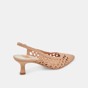 Dolce Vita Olympa Heels - Cafe Woven Stella