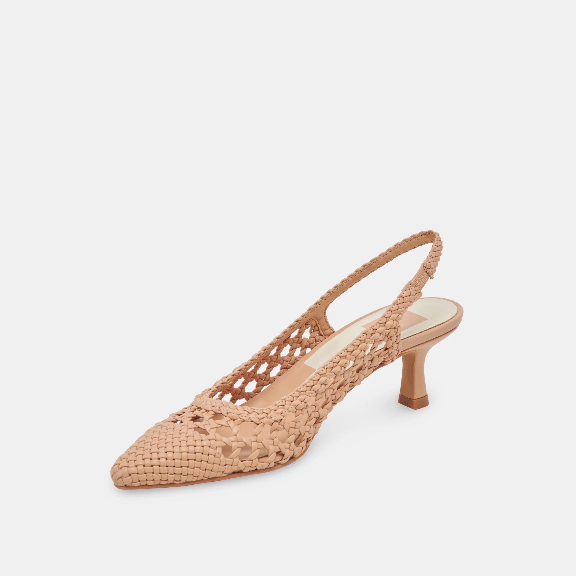 Dolce Vita Olympa Heels - Cafe Woven Stella
