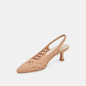 Dolce Vita Olympa Heels - Cafe Woven Stella