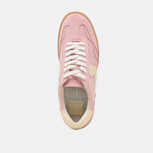 Dolce Vita Notice Sneakers - Guava Suede
