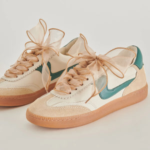 Dolce Vita Curly Organza Shoe Lace Set - Tan