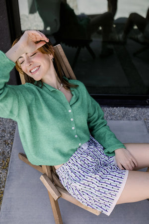 Piper Cardigan - Kelly Green