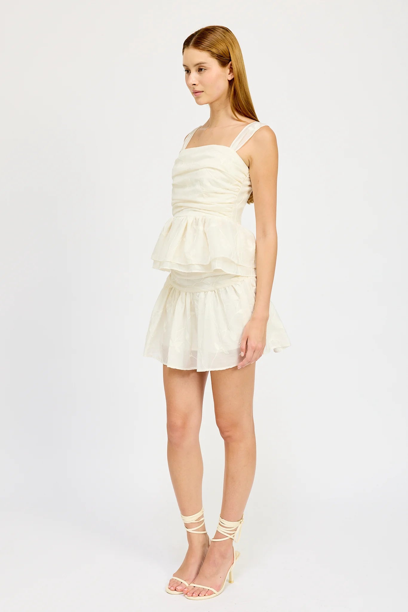 Sadie Mini Skirt - Ivory