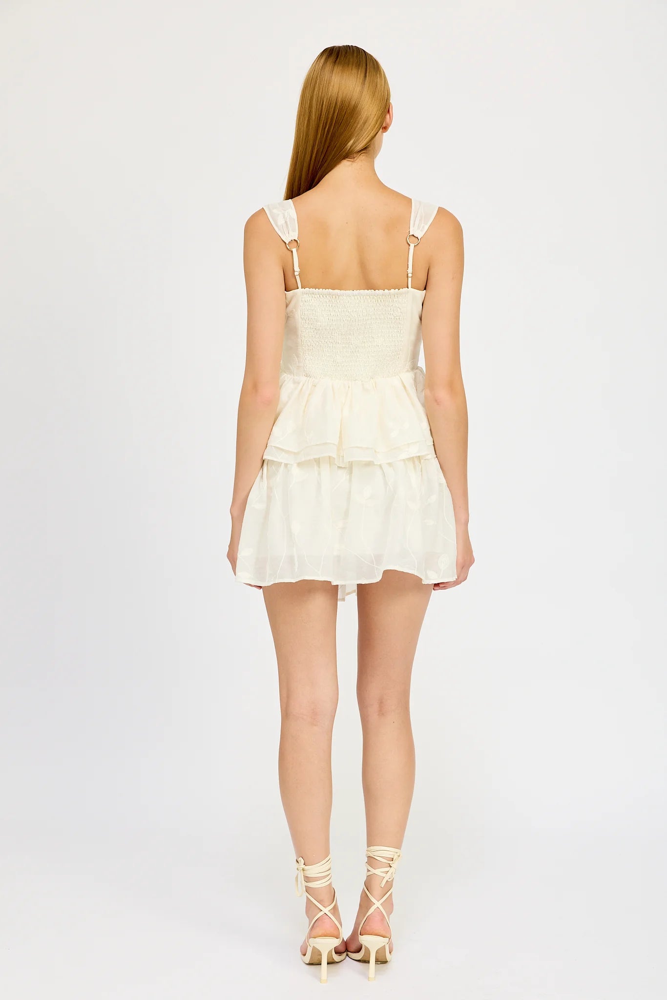 Sadie Mini Skirt - Ivory