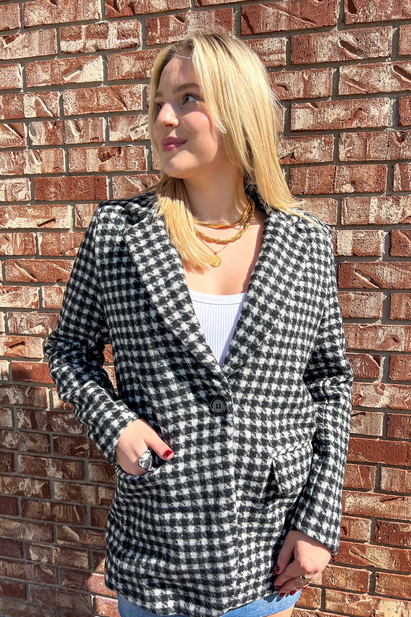 Slim Boyfriend Blazer