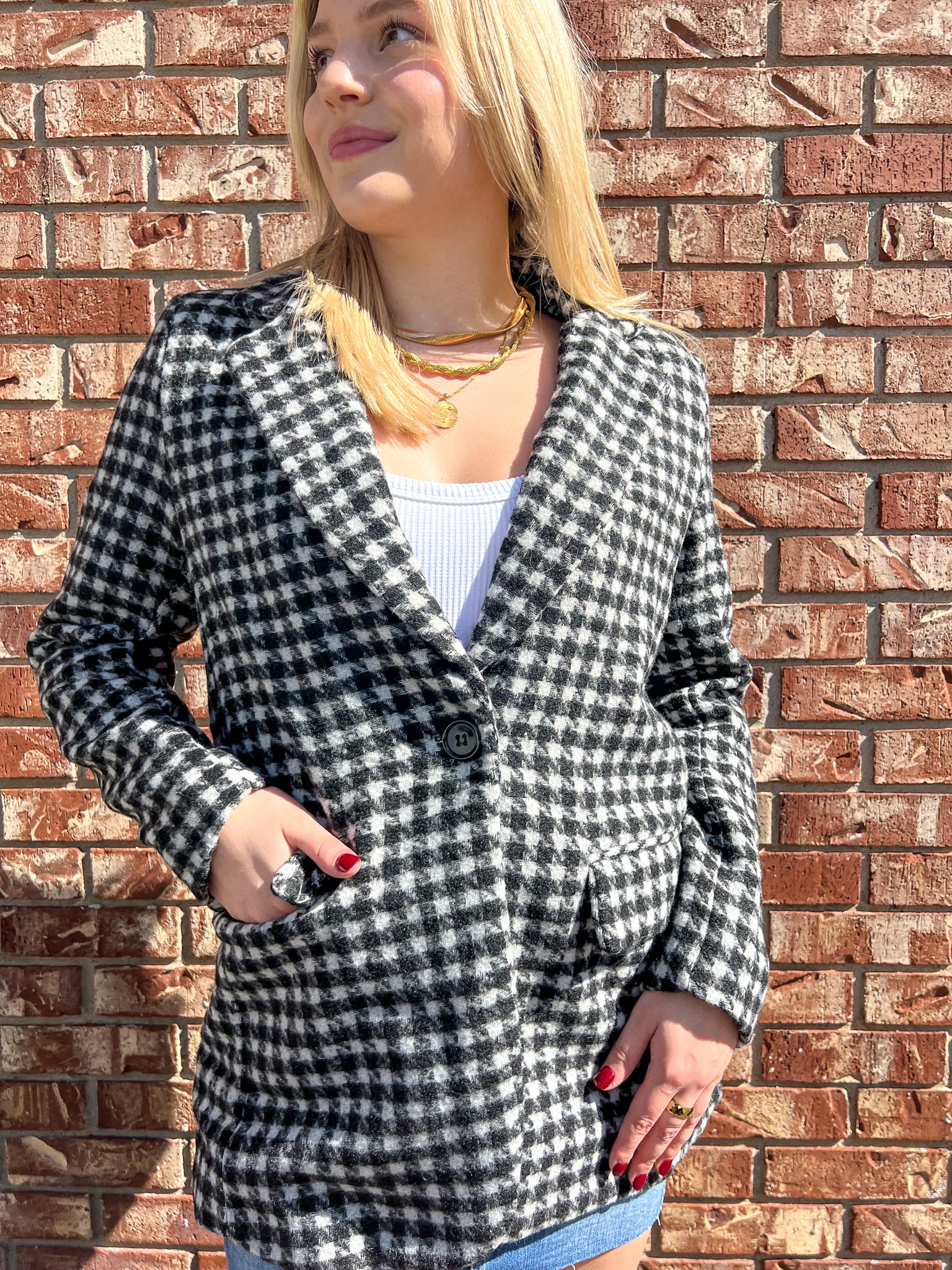 Slim Boyfriend Blazer