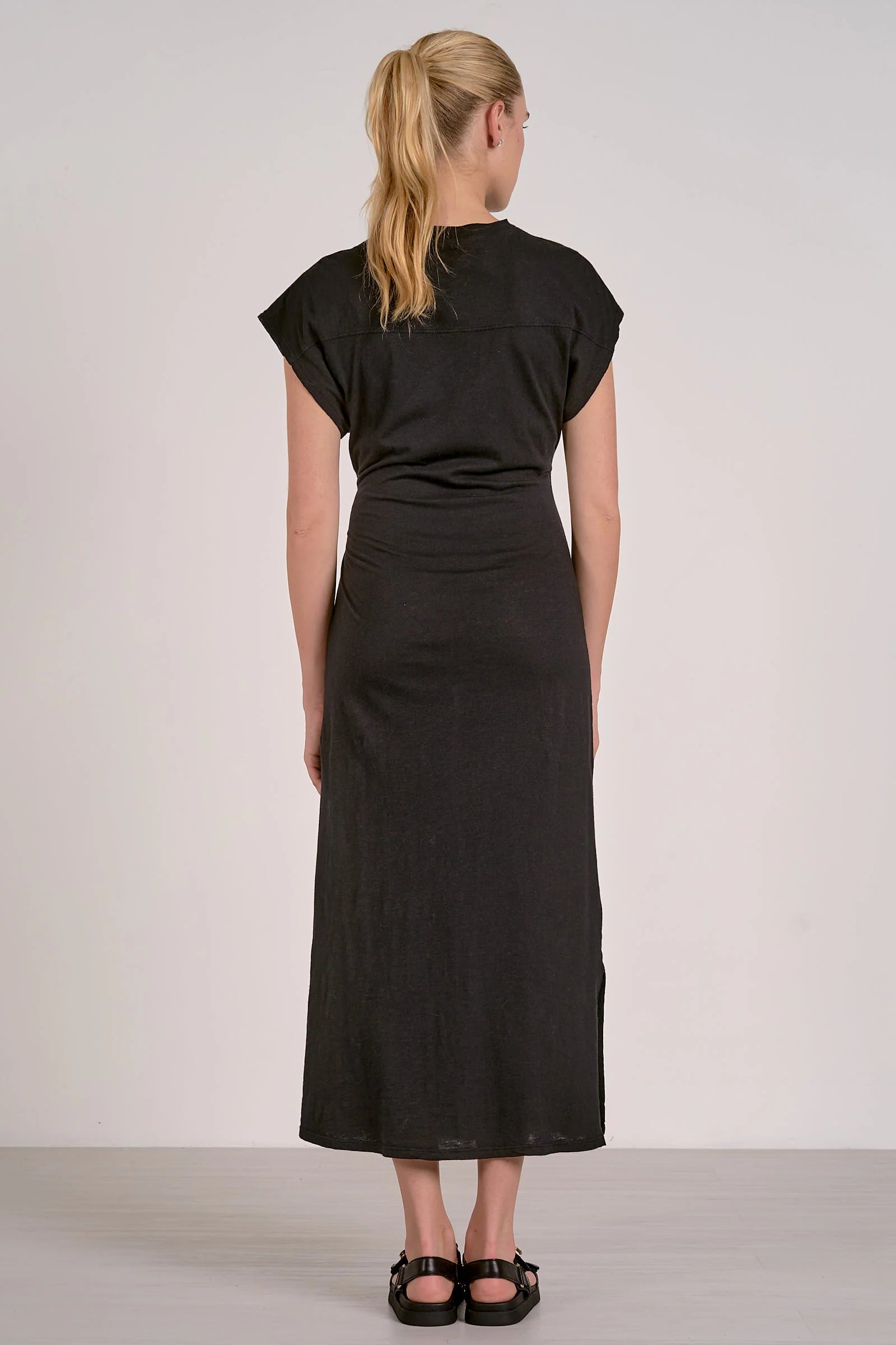 Jolene Midi Dress - Black