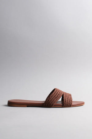 KAANAS Ivy Sandals - Chocolate