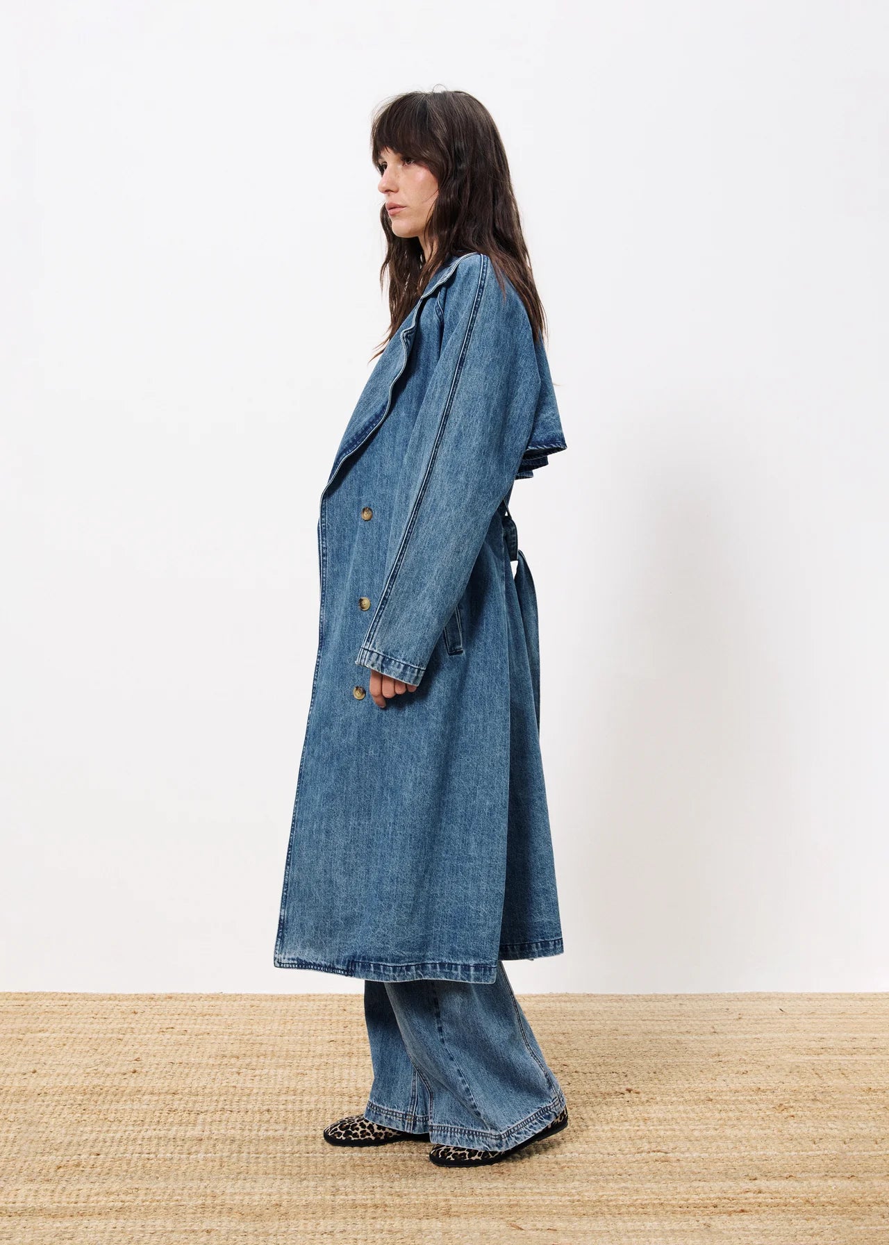 FRNCH Carmelina Trench Coat